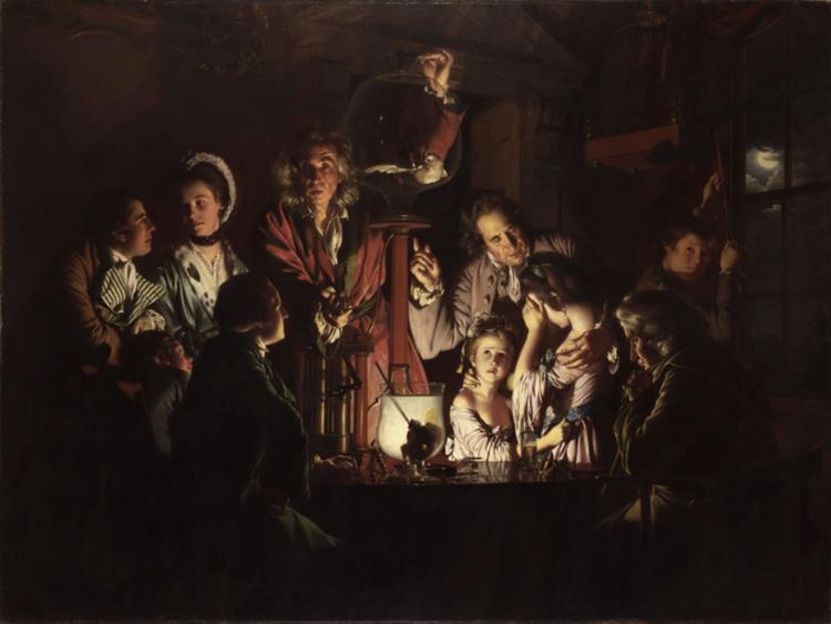 Joseph Wright The Experiment with the Aipump (mk22)